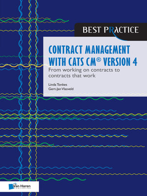 cover image of Contract management with CATS CM&#174; version 4